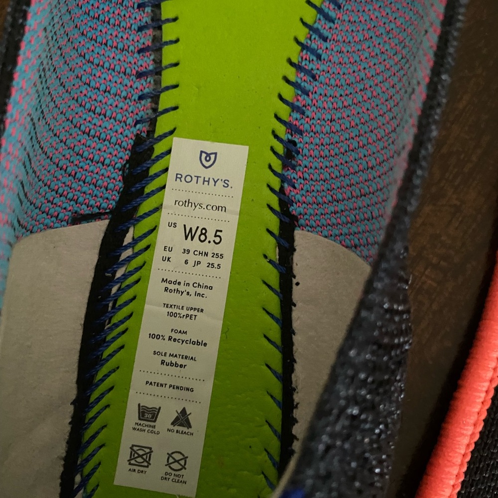 Rothy flats 8.5 Black Friday edition - Picture 3 of 5